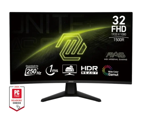 MSI MAG 32C6X 32″ FHD Curved Gaming Monitor