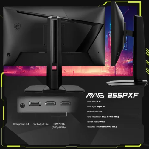 MSI MAG 255PXF 25inch 300hz ips - Image 3