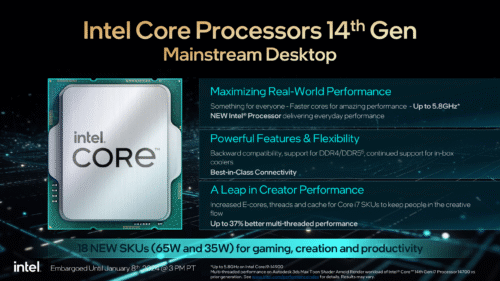 CPU Intel Core i7-14700F – Core i7 14th Gen Raptor Lake 20-Core (8P+12E) 28 threads , Up to 5.4 GHz Unlocked , 33MB Cache, LGA 1700 65W None Integrated Graphics Processor | TRAY | 1 YEAR WARRANTY - Image 2