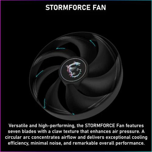 MSI GeForce RTX 5090 32G GAMING TRIO OC Graphics Card – 512-bit 32GB GDDR7, 2497 MHz Extreme,  NVIDIA Blackwell Architecture, DLSS 4, 28Gbps, TRI FROZR 4 Cooling, 575W, HDMI 2.1b, DisplayPort 2.1b, PCIe 5.0, 1000W PSU Required | BLACK  | 1 YEAR WARRANTY - Image 3