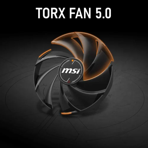 MSI GeForce RTX 5060 8G Ventus 2X OC Graphics Card With DLSS 4, 8GB GDDR7, PCIe 5.0, Dual TORX 5.0 Fans, HDMI 2.1b, DisplayPort 2.1b, 145W TDP, 2535 MHz Boost Clock | 1 YEAR WARRANTY - Image 3