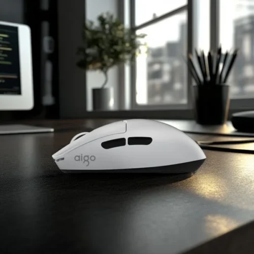 Darkflash DFM80 Plus Gaming Mouse, White - Image 4
