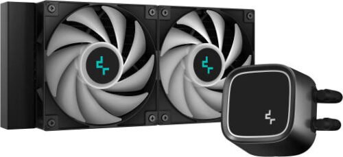 eepcool LE520 ARGB AIO Liquid CPU Cooler, 240mm Radiator, 2x High-Performance aRGB Fans, 500~2250 RPM Fan Speed, 85.85 CFM Fan Airflow, Hydro Bearing Type, Black - Image 2
