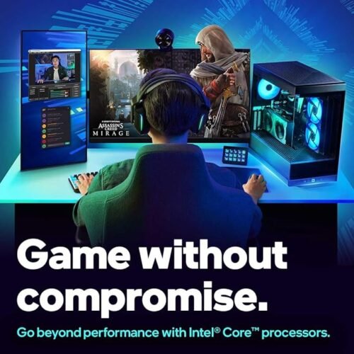 Intel Core i5-14400F CPU Raptor Lake Refresh Desktop Processor 10 cores (6 P-cores + 4 E-cores) up to 4.7 GHz LGA1700 – TRAY – NO BOX | 1 YEAR WARRANTY - Image 3