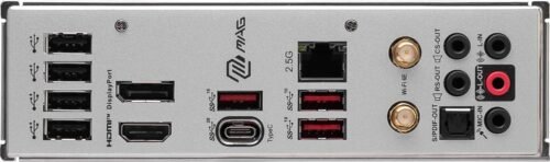 MSI MAG B760M Mortar WiFi II Gaming Motherboard (Supports 12th/13th/14th Gen Intel Processors, LGA 1700, DDR5, PCIe 5.0, M.2, 2.5Gbps LAN, USB 3.2 Gen2, Wi-Fi 6E, mATX) - Image 2