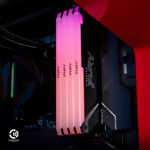 RAM Kingston Fury Beast RGB 8GB 3200MT/s DDR4 CL16 - Image 5