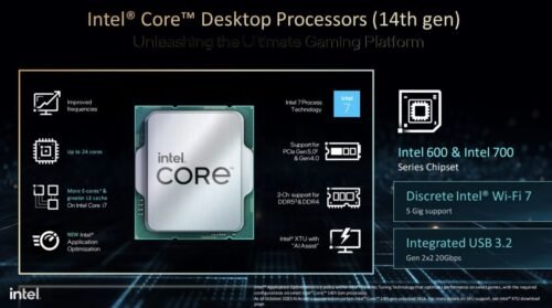 CPU Intel Core i7-14700F – Core i7 14th Gen Raptor Lake 20-Core (8P+12E) 28 threads , Up to 5.4 GHz Unlocked , 33MB Cache, LGA 1700 65W None Integrated Graphics Processor | TRAY | 1 YEAR WARRANTY - Image 4