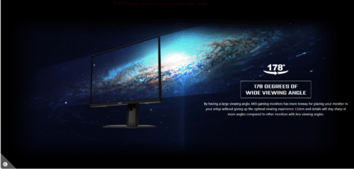 msi G244PF E2 23.8inch ips 180hz 1ms - Image 8