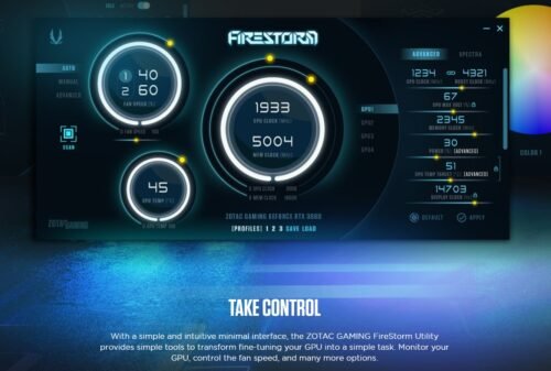 ZOTAC GAMING GeForce RTX 3050 6GB GDDR6 Solo – ONE FAN NVIDIA RTX 3050 – GDDR6 Graphics Memory – FireStorm Utility – 2nd Gen Ray Tracing Cores - Image 2