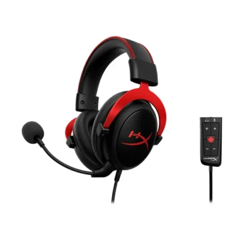 HyperX Cloud II Black-Red- Gaming Headset - Image 2