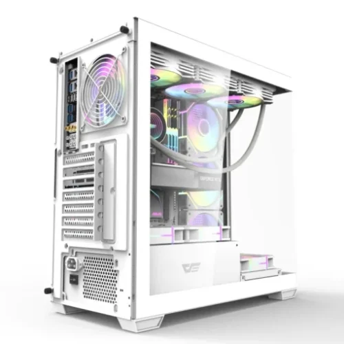 DarkFlash DS900 ATX PC Case White - Image 5