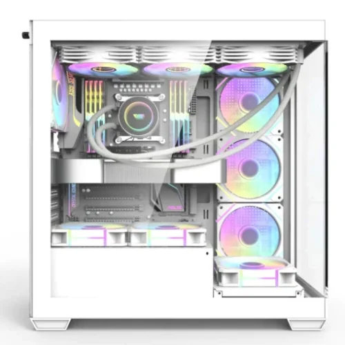 DarkFlash DS900 ATX PC Case White - Image 7