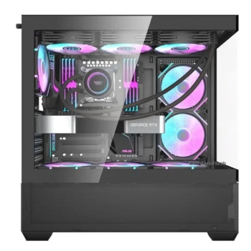DarkFlash DS900 ATX PC Case Black - Image 4