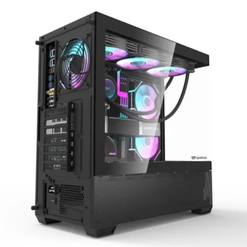 DarkFlash DS900 ATX PC Case Black - Image 6