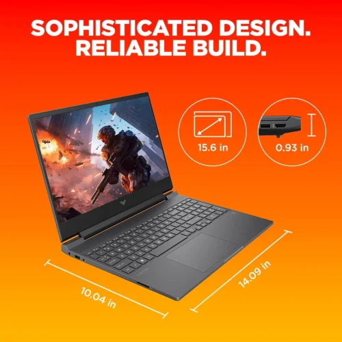 HP Victus Intel® Core™ i5-13420H | 16GB DDR4 RAM , 512GB NVMe™ SSD | RTX™ 4050 , 6GB | 15.6″ FHD IPS Display 144Hz | Backlit Keyboard | Windows 11 | Mica Silver 15-fa2701wm - Image 11