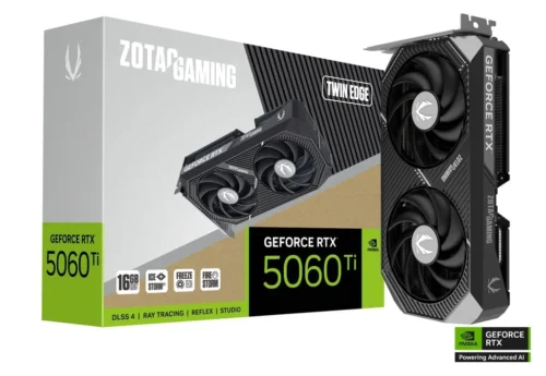 ZOTAC GAMING GeForce RTX 5060 Ti 16GB Twin Edge Availability