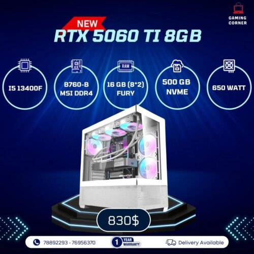 I5 13400F RTX 5060 TI 8GB X2