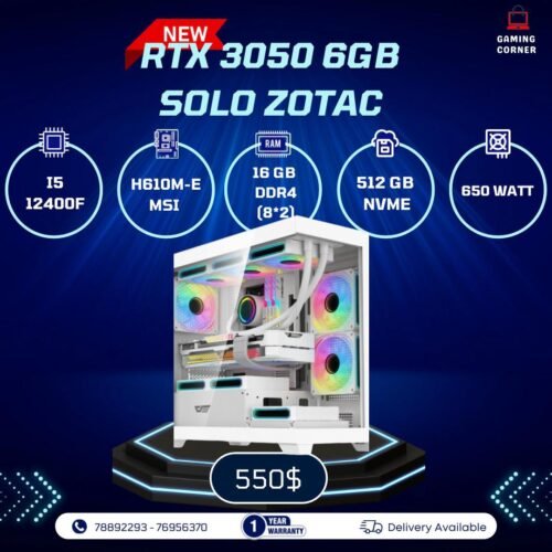 I5 12400F RTX 3050 6GB