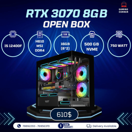i5 12400f rtx 3070 8GB
