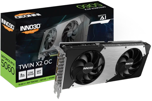 INNO3D GeForce RTX™ 5060 TWIN X2 OC 8GB GDDR7 - Image 4