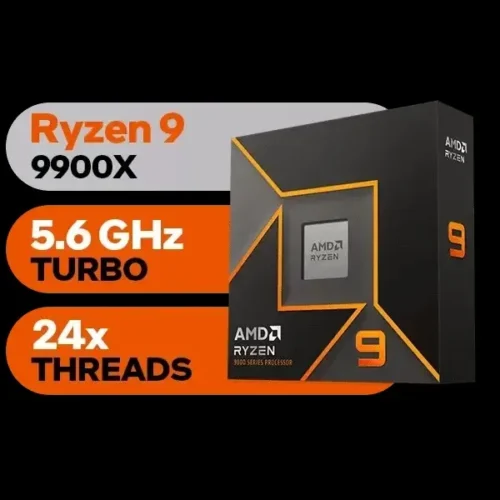 AMD Ryzen 9 9900X CPU Processor – Ryzen 9 9000 Series