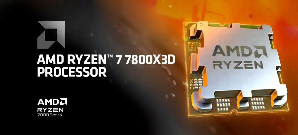 AMD Ryzen 7 7800X3D – Ryzen 7 7000 Series 8-Core 4.2 GHz Socket AM5 120W AMD Radeon Graphics Desktop Processor – 100-100000910WOF (TRAY) | 1 YEAR WARRANTY - Image 2