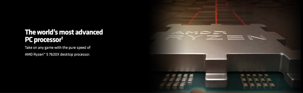 CPU AMD Ryzen 5 7600X – 6-Core 4.7 GHz – Socket AM5 – 105W Desktop Processor – 32MB L3 Cache – with AMD Radeon Graphics controller | 1 YEAR WARRANTY - Image 8