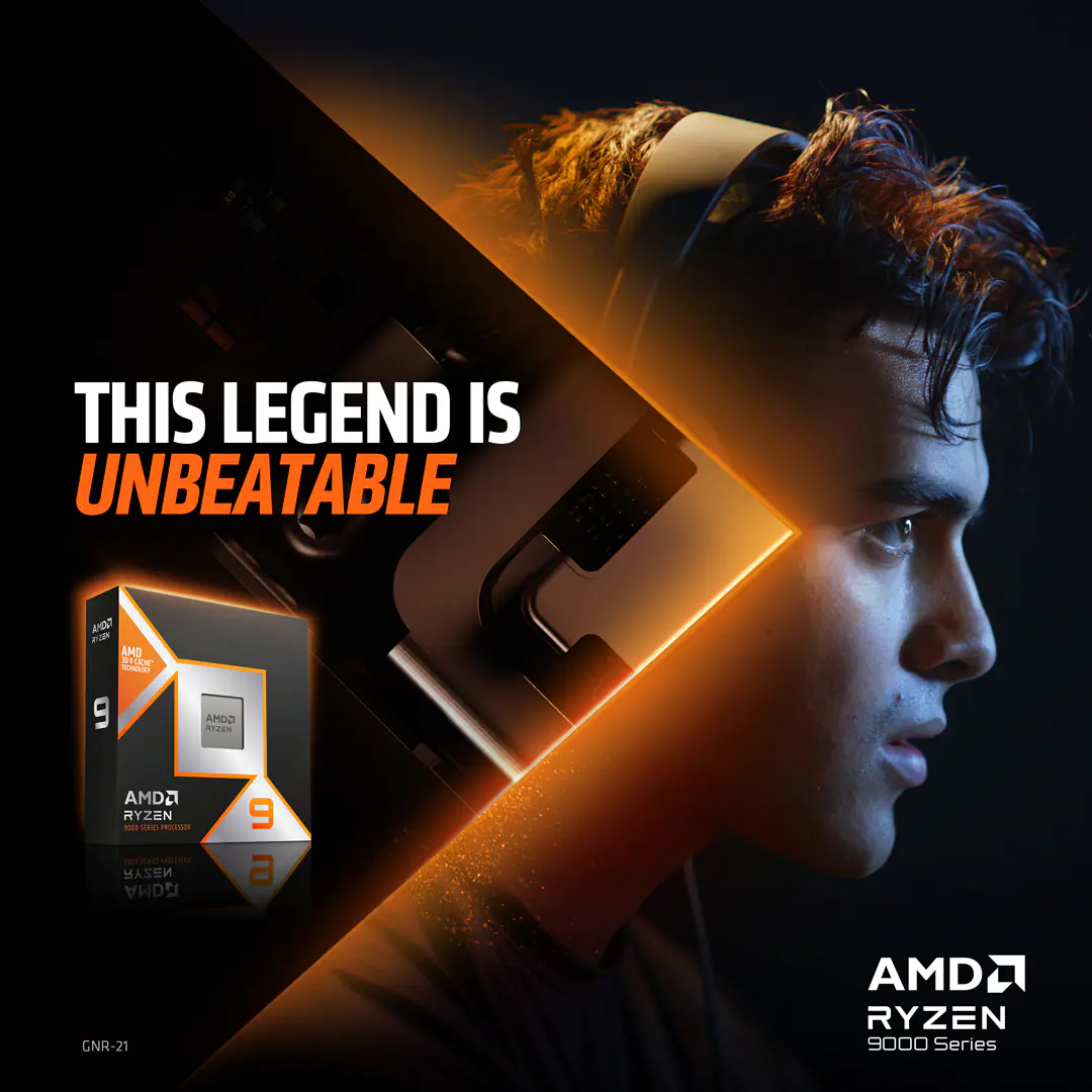 CPU AMD Ryzen™ 9 9900DX3 12-Core Granite Ridge Zen 5 9000 Series Processor With 5.5 GHz Boost, PCIe 5.0 DDR5 Support, Socket AM5 , AMD EXPO™ Memory Overclocking , AMD Radeon Graphics | BOXED | 1 YEAR WARRANTY - Image 4