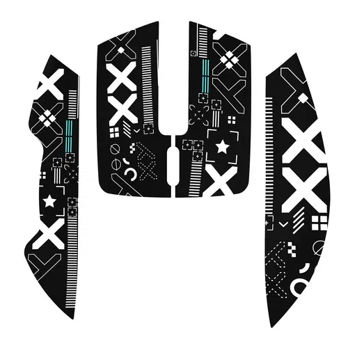 ATTACK SHARK X11 Mouse Anti-Slip Grip Tape – Professional Mice Upgrade Kit, Sweat Resistant, Cut to Fit, Easy to Use