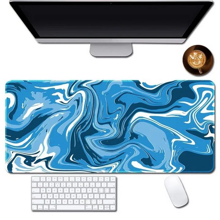 Hyde Nova XXL Liquid Gaming Mouse Pad 900×400mm – Extended Speed Surface, Non-Slip Rubber Base, Water-Resistant, Anti-Fray Stitched Edges - Image 3