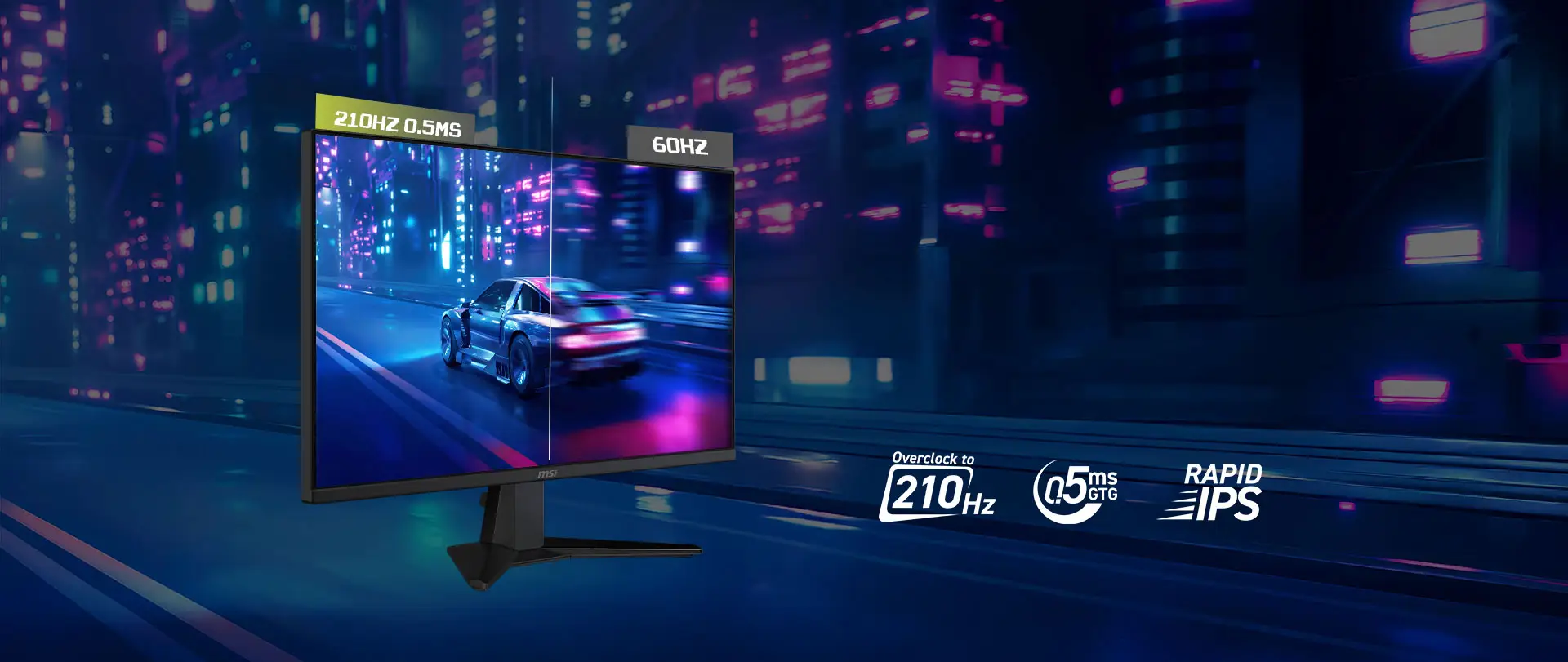 MSI MAG 275QF E21 27″ 2K 210Hz 0.5ms Gaming Monitor - Image 9