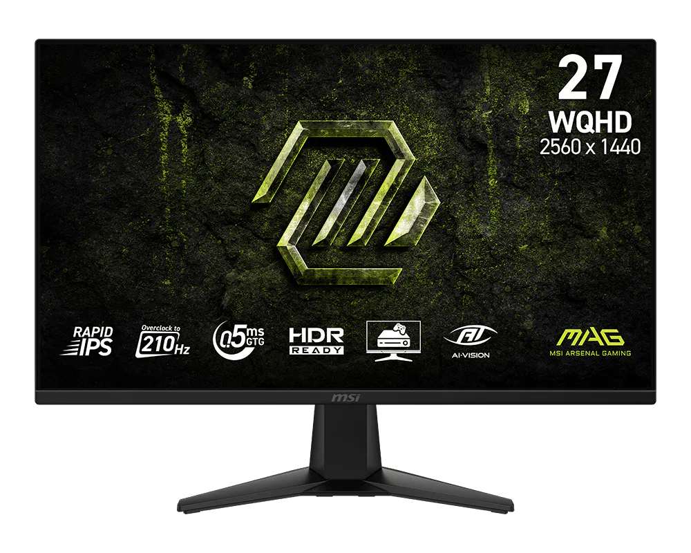 MSI MAG 275QF E21 27″ 2K 210Hz 0.5ms Gaming Monitor