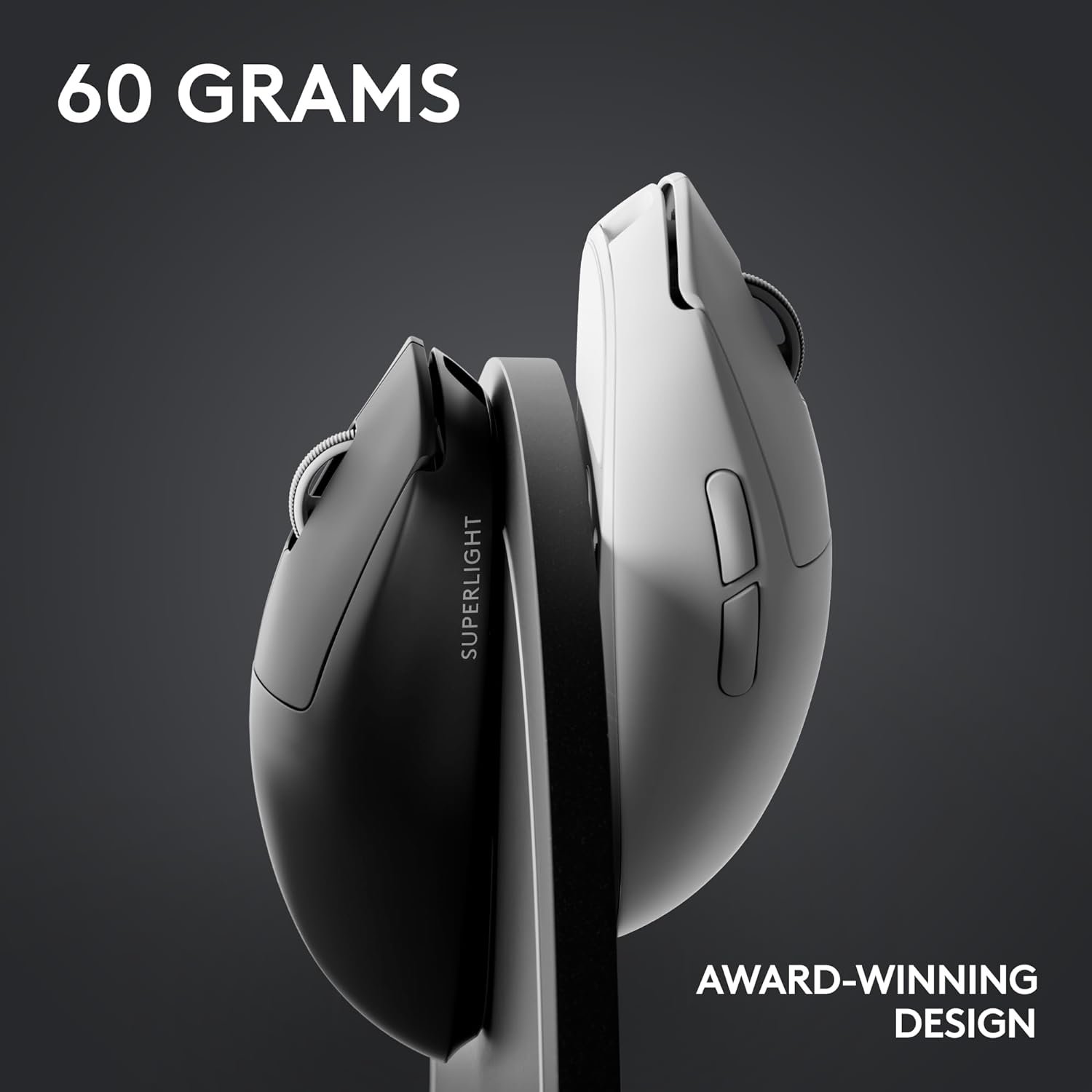 Logitech G PRO X SUPERLIGHT 2 LIGHTSPEED Wireless Gaming Mouse, 4K Polling, Lightweight, LIGHTFORCE Hybrid Switches, HERO 2 Sensor, 44,000 DPI, 5 Programmable Buttons, USB-C Charging, PC & Mac | Black 1 Month Warranty - Image 3