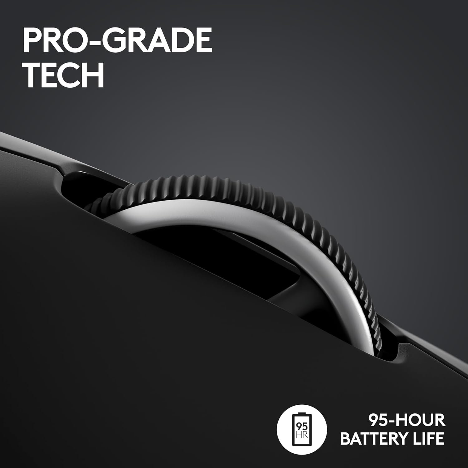 Logitech G PRO X SUPERLIGHT 2 LIGHTSPEED Wireless Gaming Mouse, 4K Polling, Lightweight, LIGHTFORCE Hybrid Switches, HERO 2 Sensor, 44,000 DPI, 5 Programmable Buttons, USB-C Charging, PC & Mac | Black 1 Month Warranty - Image 5
